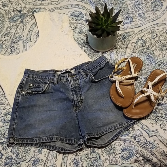 Mavi Pants - Vintage High-Rise Mavi Denim Shorts